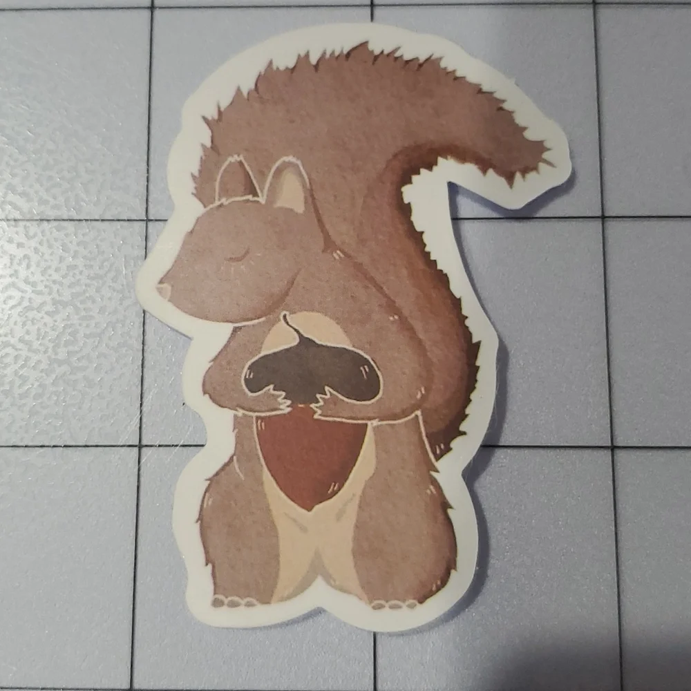 Squirrel Sticker - Picture 1 of 3